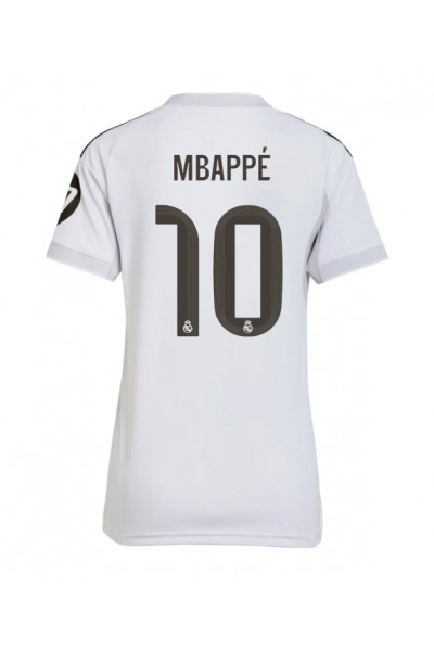 Real Madrid Kylian Mbappe #10 Jalkapallovaatteet Naisten Kotipaita 2025-26 Lyhythihainen Real Madrid Kylian Mbappe #10 Jalkapallovaatteet Naisten Kotipaita 2025-26 Lyhythihainen